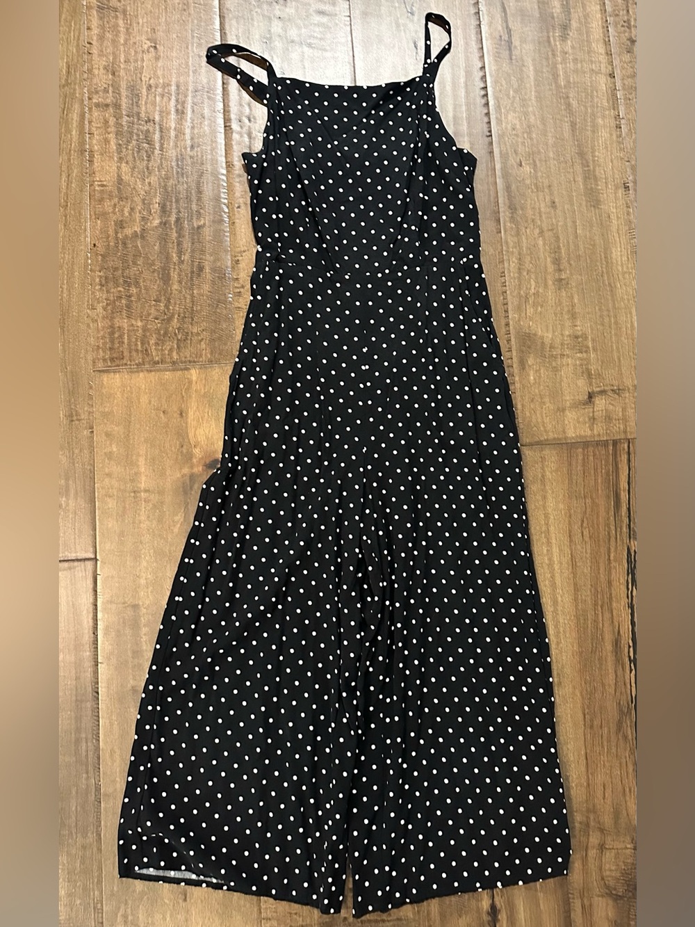 Black Polka Dot Jumpsuit